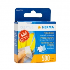 Herma photo stickers in cardboard dispenser, 500 pcs., No. 1070