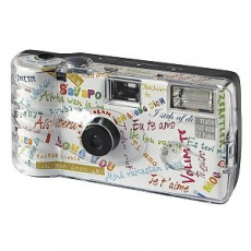 Single-Use Kamera 400 ASA 27 Flash Love-Story white - exp. 10/25 - last batch --> EoL
