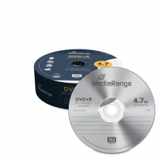 MediaRange DVD+R 4,7GB / 120min 16x Speed, 25-Cakebox MR404