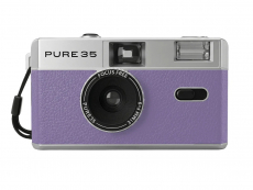 Pure35 Reloadable 35mm Camera Violet Leather