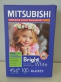 Mitsubishi RC Inkjet Photo Paper 4x6/10,2x15,2cm Glossy 250 gsm (100 sheets)