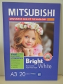 Mitsubishi RC Inkjet Photo Paper A3/29,7x42 cm Glossy 250 gsm (20 sheets)