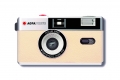 Agfa Analogue Photo Camera 35mm light beige incl. case