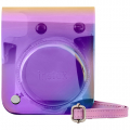Fuji Case/Tasche, Kunstleder, Instax Mini 12 iridescent