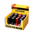 Kodak 9 LED Aluminium Flashlight Display (black/red/blue) CAT-30413894 (16 Taschenlampen)