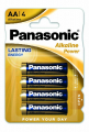 Panasonic LR06/AA Blister 4 Alkaline Power