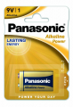 Panasonic 6LR61 (9V) Alkaline Power